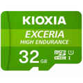 Cartão de Memória Micro Sd com Adaptador Kioxia Exceria High Endurance Classe 10 Uhs-i U3 Verde 128 GB