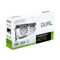 Placa Gráfica Asus Dual Geforce Rtx 4070 White Oc Edition 12 GB GDDR6X