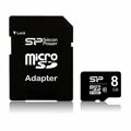 Cartão de Memória Micro Sd com Adaptador Silicon Power SP008GBSTHBU1V10SP