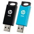 Pendrive HP 212 USB 2.0 Azul/preto (2 Uds) 32 GB