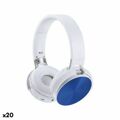 Auriculares de Diadema Dobráveis com Bluetooth Xtra Battery 145945 (20 Unidades) Azul