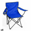 Cadeira com Braços Walk Genie 145488 Metal Poliéster 600D (6 Unidades) Azul