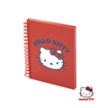 Caderno de Argolas Hello Kitty 147264 (80 Hojas) Vermelho