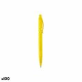 Caneta Vudúknives 146035 (100 Unidades) Amarelo