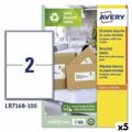 Etiquetas para Impressora Avery LR7168 199,6 X 143,5 mm Branco 100 Folhas (5 Unidades)