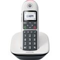 Telefone Fixo para Idosos Motorola 107CD5001WHITE