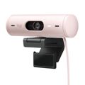 Webcam Logitech Brio 500 Cor de Rosa