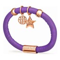 Bracelete Feminino Folli Follie 1B13T046R Couro (16 cm) Violeta