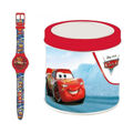 Relógio para Bebês Cartoon Cars - Tin Box