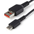 Cabo USB a para USB C Startech USBSCHAC1M Preto