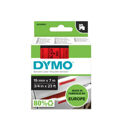 Cinta Laminada para Máquinas Rotuladoras Dymo D1 45807 Labelmanager™ Vermelho Preto 19 mm (5 Unidades)