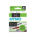 Cinta Laminada para Máquinas Rotuladoras Dymo D1 45811 Labelmanager™ Preto Branco 19 mm (5 Unidades)