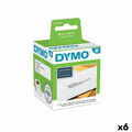Rolo de Etiquetas Dymo 99010 28 X 89 mm Labelwriter™ Branco Preto (6 Unidades)