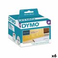 Rolo de Etiquetas Dymo 89 X 36 mm Labelwriter™ Transparente (6 Unidades)
