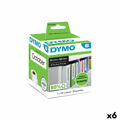 Rolo de Etiquetas Dymo 99019 59 X 190 mm Labelwriter™ Branco Preto (6 Unidades)