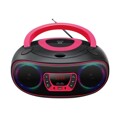 Rádio Cd MP3 Denver Electronics TCL-212 Bluetooth LED Lcd Azul