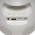 Rádio Despertador Denver Electronics CRLB-400 Fm Bluetooth LED Branco