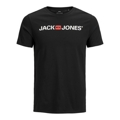 Camisola de Manga Curta Homem Jjecorp Logo Tee Ss Jack & Jones 12137126 Preto S