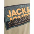 Camisola de Manga Curta Homem Jack & Jones Logan Cinzento Homem XL