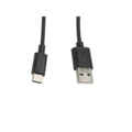 Cabo USB a 2.0 para USB C Lanberg 480 Mb/s Preto 1 M