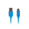 Cabo USB a para USB C Lanberg CA-USBO-22CU-0005-BL Azul Quick Charge 3.0 50 cm