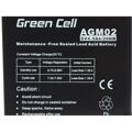 Bateria para Sistema Interactivo de Fornecimento Ininterrupto de Energia Green Cell AGM02 4,5 Ah 6 V