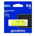 Memória USB Goodram UME2 Amarelo Preto 64 GB