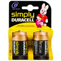 Pilhas Duracell Simply D