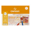 Bloco Papel Liso Basik A3 130G  Pack 10Fls Canson