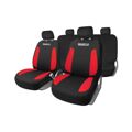 Conjunto de Capas para Assentos Sparco Strada Preto/vermelho