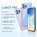 Smartphone Cubot P80 8 GB Ram 6,6" 256 GB Azul