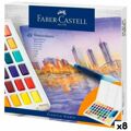 Conjunto de Pintura Aguarela Faber-castell Creative Studio 8 Unidades