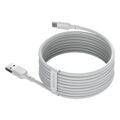 Cabo USB a para USB C Baseus TZCATZJ-02 Branco 1,5 M (2 Unidades)