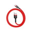 Cabo USB a para USB C Baseus Cafule Vermelho 24 2 M