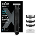 Aparador de Cabelo-máquina de Barbear Braun XT3100