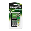 Carregador + Pilhas Recarregáveis Energizer Maxi Charger AA AAA HR6