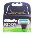 Reposição de Lâminas de Barbear Body Gillette (2 Uds)