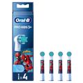 Recargas para Escovas de Dentes Elétricas Oral-b EB10 4 Ffs Spiderman