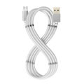 Cabo USB para Micro USB Celly Usbmicromagwh Branco 1 M