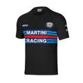 Camisola de Manga Curta Sparco Martini Racing Preto S