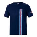 Camisola de Manga Curta Homem Sparco Martini Racing Azul Marinho (tamanho m)