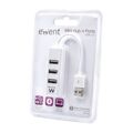 Hub USB Ewent EW1122 Branco