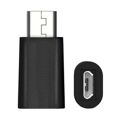 Adaptador USB C para Micro USB 2.0 Ewent EW9645 5V Preto