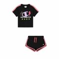 Conjunto Desportivo para Crianças Champion Preto 2 Peças 7-8 Anos