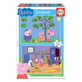 Puzzle Infantil Peppa Pig Educa (2 X 48 Pcs)