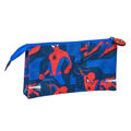 Bolsa Escolar Spiderman Great Power 22 X 12 X 3 cm Azul Vermelho