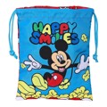 Lancheira Mickey Mouse Clubhouse Happy Smiles Vermelho Azul (20 X 25 X 2 cm)