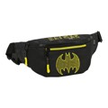 Bolsa de Cintura Batman Comix Preto Amarelo (23 X 12 X 9 cm)