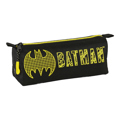 Bolsa Escolar Batman Comix Preto Amarelo (21 X 8 X 7 cm)