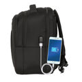 Mochila para Portátil e Tablet com Saída USB Safta Business Preto (31 X 45 X 23 cm)